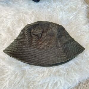 GAP Olive Corduroy Bucket Hat